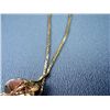 Image 6 : 14K Yellow Gold Chain and Inlaid w/  Diamonds Snake  Pendant Weight: 7.7 Grams Retail: $ 2,300.00