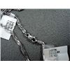 Image 9 : 14K White Gold Necklace w/ Clear & Black Diamond 14K White Gold Pendant Weight: 12.1 Grams Retail: $