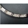 Image 9 : Sterling Silver Inlaid Orange Necklace-Marked Calvin Begay Weight: 83.3 Grams Retail: $ 1,400.00