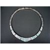 Image 2 : Inlaid Opal Necklace-Marked Calvin Begay Weight: 82.4 Grams Retail: $ 1,400.00
