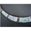 Image 5 : Inlaid Opal Necklace-Marked Calvin Begay Weight: 82.4 Grams Retail: $ 1,400.00