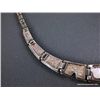 Image 7 : Sterling Silver Inlaid Necklace-Marked Studio GL Weight: 71.6 Grams Retail: $1,600.00