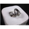 Image 3 : 14K White Gold Diamond Loop Ring Sz-6 3/4- Marked HL Weight: 6.6 Grams Retail: $2,400.00