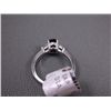 Image 6 : 14K White Gold 1.65ct Sapphire and Diamond 3-Stone Ring Sz-6 3/4 Weight: 3.5 Grams Retail: $9,700.00