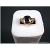 Image 1 : 14K Yellow Gold Amethyst Gem and Diamond Ring Sz-7-Marked CS Weight: 9.3 Grams Retail: $1,155.00