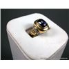 Image 3 : 14K Yellow Gold Amethyst Gem and Diamond Ring Sz-7-Marked CS Weight: 9.3 Grams Retail: $1,155.00