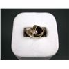 Image 1 : 14K Yellow Gold Garnet & Diamond Rings Sz 7 -Marked CS Weight: 9.1 Grams Retail: $1,083.00