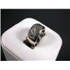 Image 3 : 14K White Gold on Sterling Silver Diamond Ring Sz 5 1/2-Marked 2-Bar Weight: 7.7 Grams Retail: $1,32