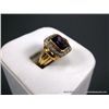 Image 3 : 18K Yellow Gold Designer Ring w/ Amethyst and Diamonds Sz-7 Weight: 11.5 Grams Retail: $3,035.00