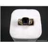 Image 8 : 18K Yellow Gold Designer Ring w/ Jo Lite Gem and Diamonds Sz-6 3/4 Weight: 10.2 Grams Retail: $3,895