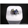 Image 1 : 18KWG Multi-Color Gem Fashion Ring Marked CS Weight: 11.2 Grams Retail: $3285.00