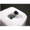 Image 2 : 18kWG Sapphire & Diamond 3 Stone Ring 2.22ct. Sapphire, Marked Haleh, size 7 Weight: 4.1 Grams Retai