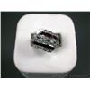 Image 1 : 14KWG Fashion Ring w/ Rubies & Diamonds Size 7 Weight: 13.6 Grams Retail: $6622.00