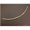Image 1 : 14KYG & Diamond Tennis Bracelet 2.9ct total weight, 2 stones missing Weight: 20.3 Grams Retail: $5,8