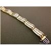 Image 4 : 14KYG & Diamond Tennis Bracelet 9.42 ct. total weight Weight: 31.2 Grams Retail: $21,707.00