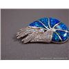 Image 2 : Sterling Silver Crawfish Pin w/ Opal & Clear Gems Weight: 13.2 Grams Retail: $660.00