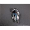 Image 1 : Sterling Silver Dolphin Pin w/ Opal & Clear Gems Weight: 11 Grams Retail: $330.00