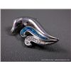 Image 3 : Sterling Silver Dolphin Pin w/ Opal & Clear Gems Weight: 11 Grams Retail: $330.00