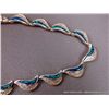 Image 5 : Sterling Silver Necklace w/ Opal & Blue Gems Weight: 50 Grams Retail: $1200.00