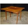 Image 2 : Light Stained Mahogany Drop Leaf Small Occassional Table