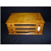 Image 2 : Small Oak 3-Drawer Jewelers Tool Chest