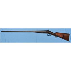 Gold Inlaid Carl Mayer Brunn Hammer Shotgun