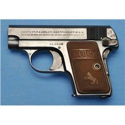 Colt Model 1908 Hammerless Semi-Automatic .25 Pocket Pistol