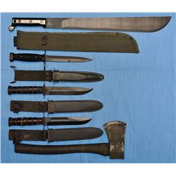 Grouping of U.S. Edged Weapons