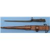 Image 1 : Johnson Model 1941 Bayonet with Leather Scabbard