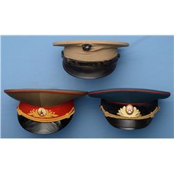 Three Military Hats