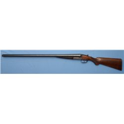 Engraved Walter Locke Hammerless Ejector Side by Side Shotgun