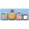 Image 1 : Three WWI Style Trench Lighters and 1 Contemporary Camel Lighter
