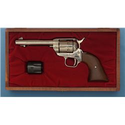 Colt Frontier Scout Single Action Revolver with Case and Extra Cylinder