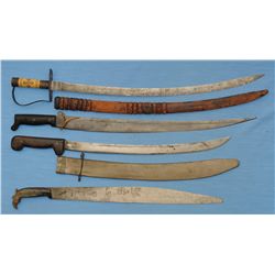 Three Machetes and a Sword