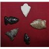 Image 1 : Set of 5 Small Points, Desert, Washita