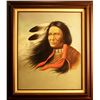 Image 1 : Garcia, Oil on Canvas, Portrait of a Chief