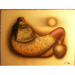 Robert Redbird Sr., Original Mixed Media