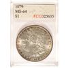 Image 1 : 1879 MORGAN DOLLAR ACG MS-64
