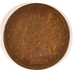 1869 INDIAN ONE CENT VG MINOR SPOTS