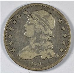 1831 BUST QUARTER VF+