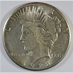1922-S PEACE DOLLAR MS64 WHITE