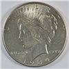 Image 1 : 1934 PEACE DOLLAR MS63 WHITE