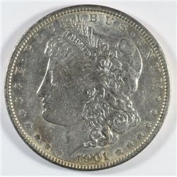 1901 MORGAN DOLLAR AU 55 NICE