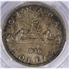 Image 3 : 1936 CANADA SILVER DOLLAR PCGS MS65 COLOR, VERY RARE IN THIS GRADE!