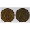 Image 1 : 1864-L GOOD & 1865 VF INDIAN HEAD CENTS