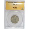 Image 1 : 1930  STANDING LIBERTY QUARTER, ANACS AU-50