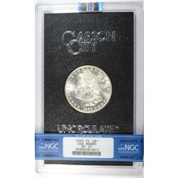 1883-CC GSA NO BOX/COA NGC MS63