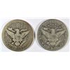 Image 2 : (2) 1893-O BARBER HALF DOLLARS GOOD 2 COINS