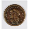 Image 1 : 1863 CIVIL WAR TOKEN NICE CIRC