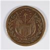 Image 2 : 1863 CIVIL WAR TOKEN NICE CIRC